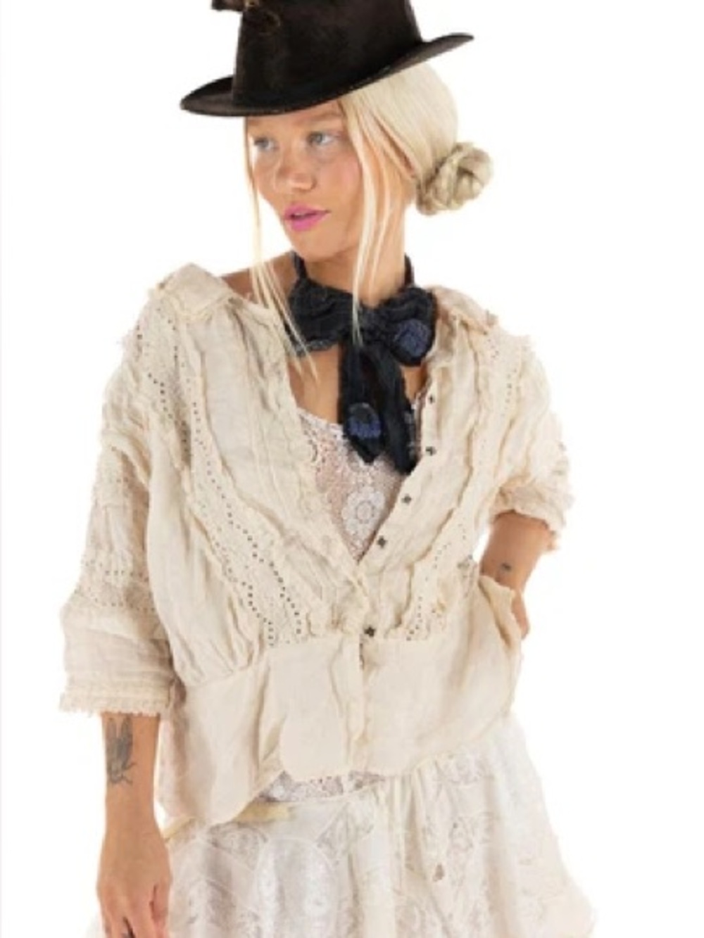 Magnolia Pearl Ramie Marburger Blouse - sold out